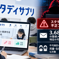 スタディサプリに不正アクセス、3,687件の登録メールアドレス特定の可能性―千代田区の児童・生徒8名も対象