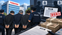 旧東芝ITコントロールシステム元社員3人を架空発注による詐欺容疑で逮捕―警視庁が約2億5,000万円規模の余罪を捜査