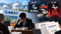 鳥取ガス、児嶋太一前社長を解任―会社資金10.8億円を個人口座へ送金、私的流用3億円超を会社側が指摘