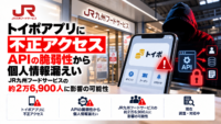 トイポアプリに不正アクセス、APIの脆弱性から個人情報漏えい―JR九州フードサービスの約2万6,900人に影響の可能性
