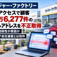 トレジャー・ファクトリー、不正アクセスで顧客74万6,277件のメールアドレスを不正取得　DBの脆弱性が原因か、8月の子会社被害とは別件