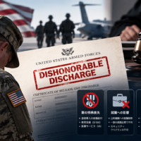 米軍の「不名誉除隊」とは何か―軍法上の意味と退役後に残る社会的・法的影響